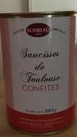 Mängden socker i Saucisse de toulouse