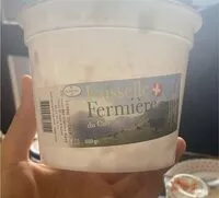 Mängden socker i Faisselle fermière