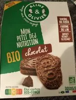 Mängden socker i mon petit dej nutrition bio chocolat