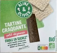 Mängden socker i Ma tartine croquante Bio