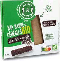 Mängden socker i Barres de céréales au chocolat