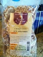 Mängden socker i CROQUANTS AUX AMANDES