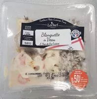 Mängden socker i Blanquette de Veau & Duo de Riz Cuisiné