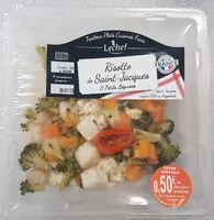 Mängden socker i Risotto de Saint Jacques