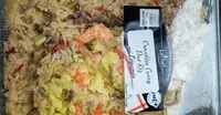 Mängden socker i Crevette curry duo riz aux légumes
