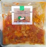 Mängden socker i Ratatouilles aux Légumes du Soleil