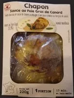 Mängden socker i Chapon sauce Foie Gras de Canard