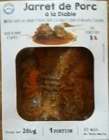 Mängden socker i Jarret de porc à la diable