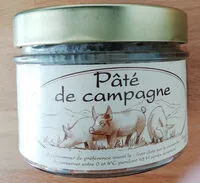 Mängden socker i Pâté de campagne