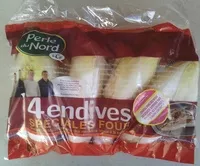 Mängden socker i 4 endives spéciales four