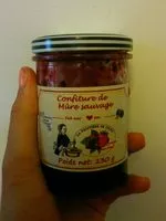 Mängden socker i Confiture de mûre sauvage