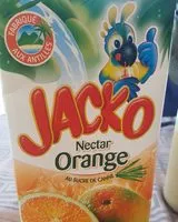 Mängden socker i Nectar orange au sucre de canne