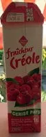 Mängden socker i Fraîcheur créole