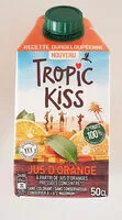 Mängden socker i Tropic Kiss jus d'orange