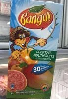 Mängden socker i Cocktail multifruits banga