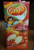 Mängden socker i Boisson rafraîchissante pomme cerise pays