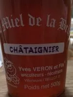 Mängden socker i miel de châtaignier