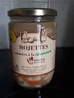 Mängden socker i Mojettes cuisinées à la charentaise