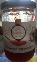 Mängden socker i Confiture de fraise au cognac