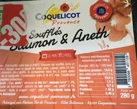 Mängden socker i Soufflés saumon aneth