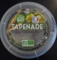 Mängden socker i Tapenade d'olives vertes