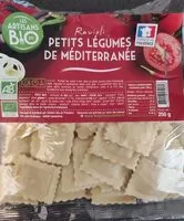 Mängden socker i Ravioli petits légumes de Méditerranée