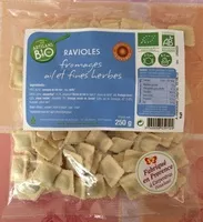 Mängden socker i Ravioles fromages ail et fines herbes