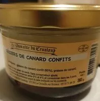 Mängden socker i Gésier de canard