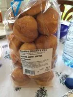 Mängden socker i Quatre-quart Breton Pur Beurre - Biscuiterie Guegen & Fils