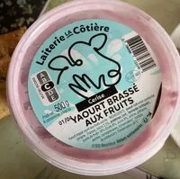 Mängden socker i Yaourt brassé aux fruits à la cerise