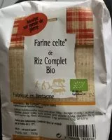 Mängden socker i Farine celte de riz complet bio