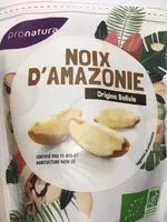 Mängden socker i Noix d'Amazonie