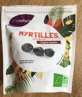 Mängden socker i Myrtilles séchées