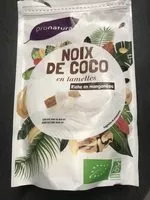 Mängden socker i NOIX DE COCO LAMELLE SACHET