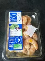 Mängden socker i Gambas Decort Sesame-basilic 40-60