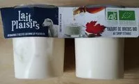 Mängden socker i Yaourt Brebis Sirop D Erable 2X125G