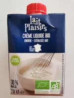 Mängden socker i Crème liquide bio Entière