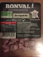Mängden socker i Dés d’épaule bio