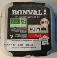 Mängden socker i Boite De 4 Oeufs Gros