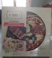 Mängden socker i La pizza Jambon, champignons, parmesan