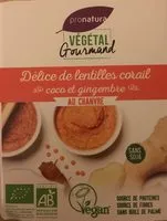 Mängden socker i Délice de lentilles corail