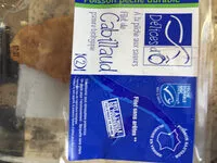 Mängden socker i Filet de cabillaud panure biologique