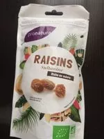 Mängden socker i Raisins sultanine