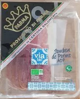 Mängden socker i Jambon de Parme