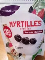 Mängden socker i Myrtilles séchées