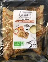 Mängden socker i Les crepes caramel au beurre sale