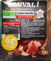 Mängden socker i lardons fumés bio