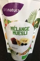 Mängden socker i Mélange Muesli