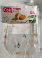 Mängden socker i Nuggets de poulet