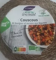 Mängden socker i Couscous de boulgour et sarrasin aux légumes